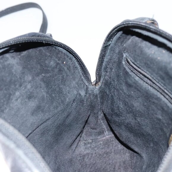 GUCCI Interlocking Shoulder Bag Leather Black Gold 007 58 0093 Auth ep11276 - Picture 13 of 16